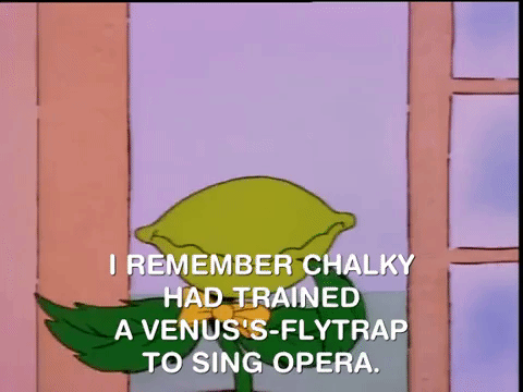 Animated Venus Fly Trap Singing GIF