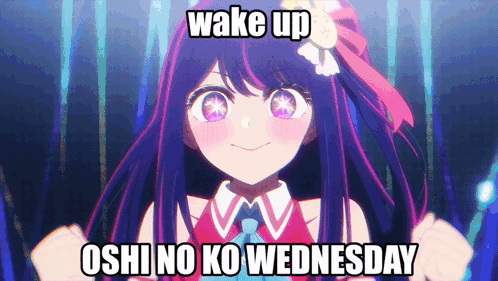 Animated Wednesday Ai Hoshino GIF