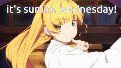 Animated Wednesday Sumire Heanna GIF