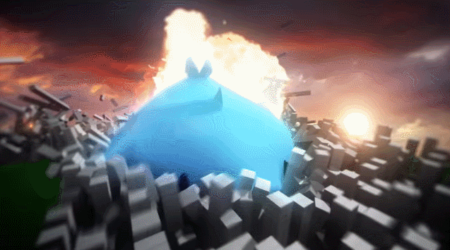 Animated Whale Explosion GIF