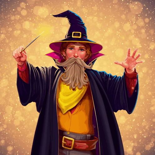 Animated Wizard GIF