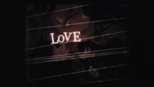 Animated Woman Love Me Glitch GIF