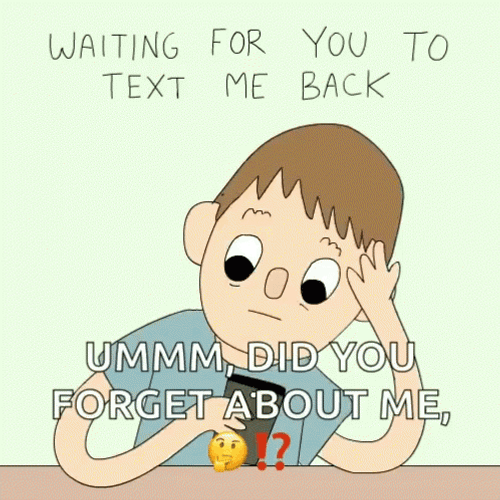 waiting for text meme