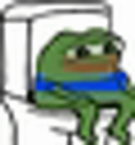 Animation Frog Gotta Poop Too GIF