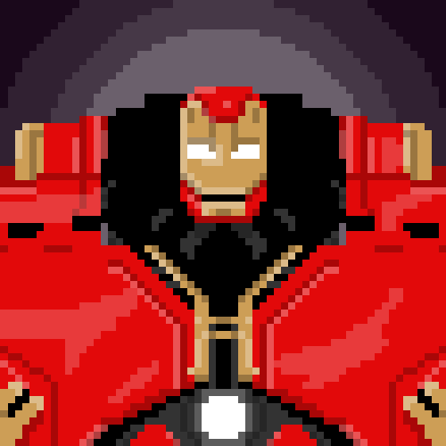 Animation Iron Man Suit Up Open Mask GIF