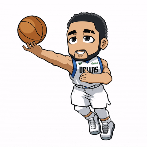 Animation Jalen Brunson Celebration Ball Exhibition GIF