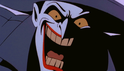 Animation Joker Evil Laugh Muahahaha GIF