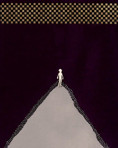 Animation Man Ufo Disappear GIF