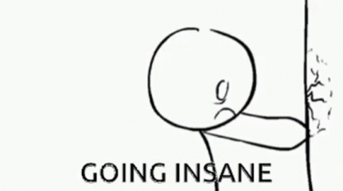 Animation Of Going Insanity GIF