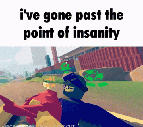 Animation Of Gone Past The Point Of Insanity GIF