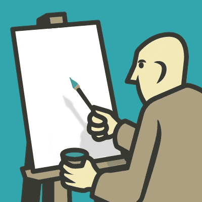 Animation Painting A Line GIF