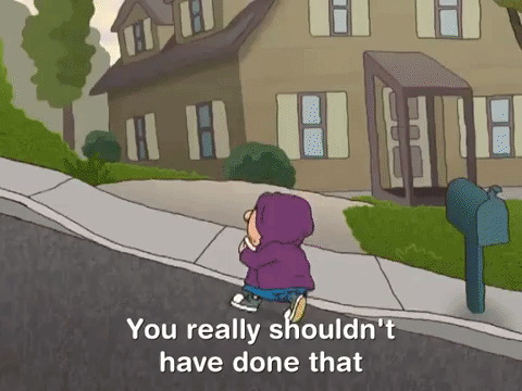 Animation Two Guy Walking Fast To Hide GIF