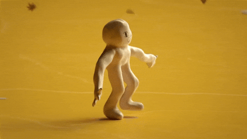 Animation Walking Fast Blur Of Motion GIF