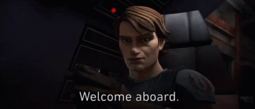 Animation Welcome Aboard To The Team Meme GIF