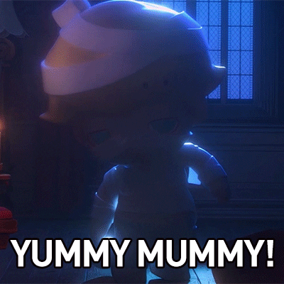 Animation Yummy Mummy GIF