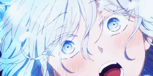 Anime Boy With Bright Blue Eyes GIF