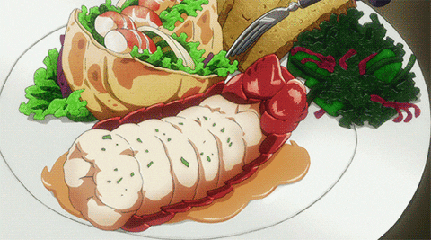 Anime Aesthetic Lobster Food GIF
