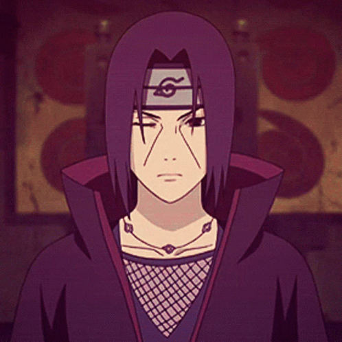 Anime Amaterasu Itachi Sharingan GIF