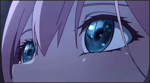 Eye Blinking Anime Banner GIF