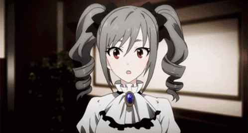 Shocked Ranko Kanzaki Anime Banner GIF