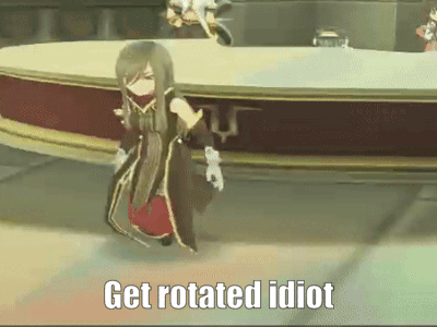 Anime Battle Rotate GIF