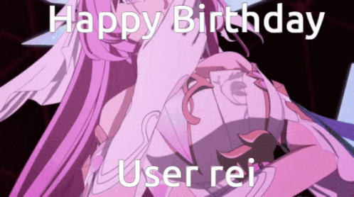 Anime Birthday Honkai Impact 3rd Game Elysia GIF