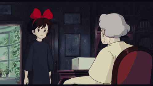 Anime Birthday Kiki's Delivery Service Madame GIF