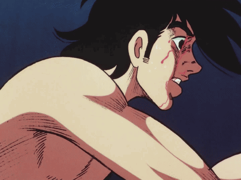 Anime Blood Joe Yabuki Ashita No Joe GIF