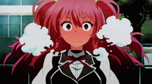 Anime Blush Stella Vermillion GIF