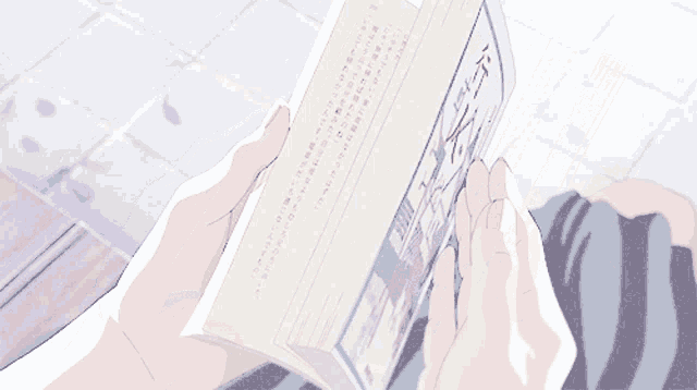 Anime Book Gif GIF