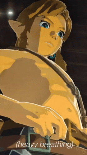 Anime Calm Deep Breathing GIF