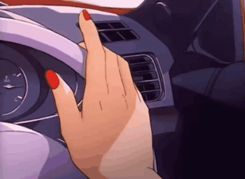 Anime Car GIF
