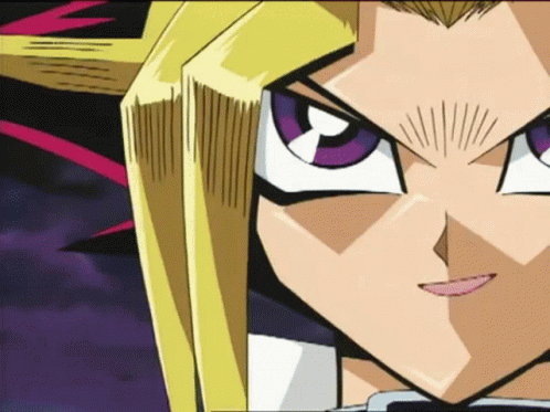 Anime Character Close Up Purple Eyes