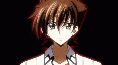 Anime Character Holding Green Object