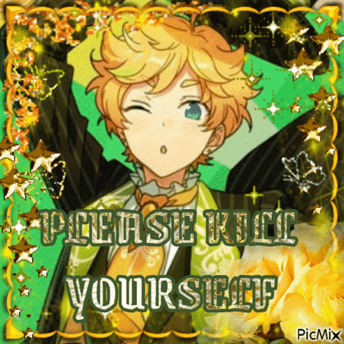 Anime Character Saying Please Kill Yourself