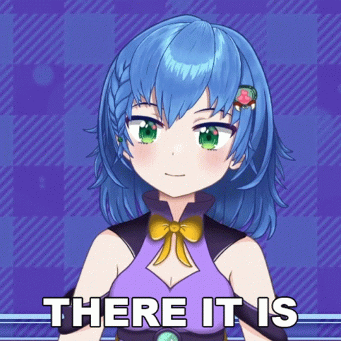 Anime Character There It Is GIF