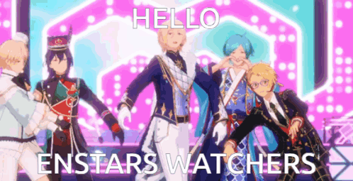 Anime Characters Dancing Hello Enstars Watchers