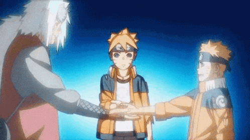 Anime Characters Holding Hands