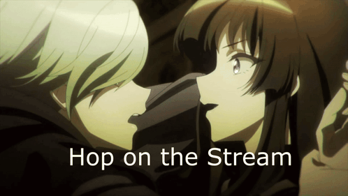 Anime Characters Kissing Hop on the Stream