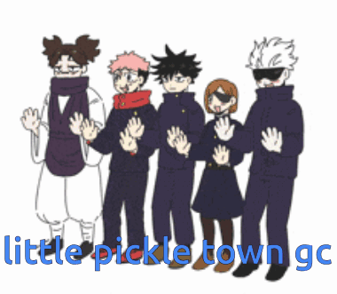 Anime Characters Little Pickle Town GIF