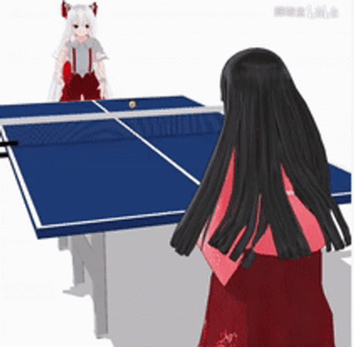 Anime Characters Ping Pong GIF
