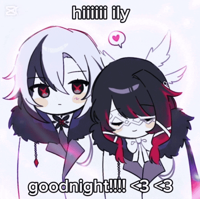 Anime Characters Saying Goodnight