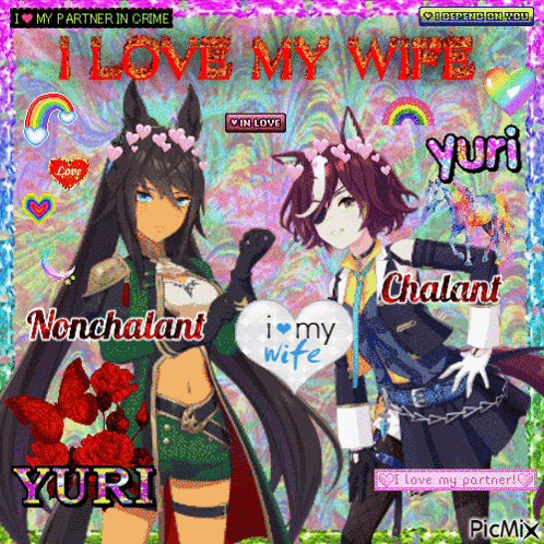 Anime Characters Saying I Love My Wife