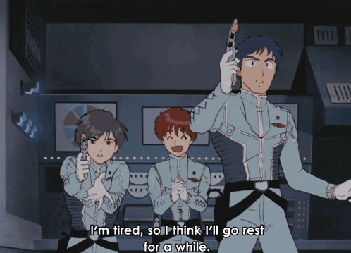 Anime Characters Standing Together with D on Chest