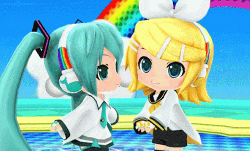 Anime Characters Standing Together