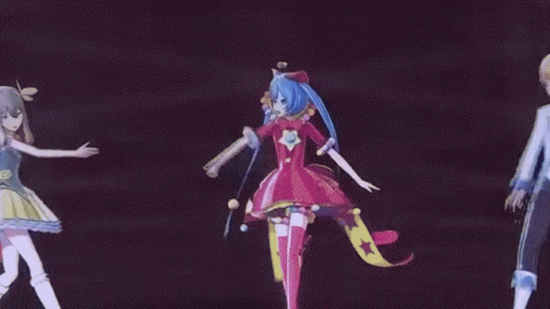 Anime Characters Standing Together