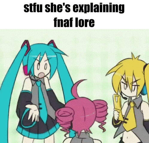 Anime Characters Talking Together GIF