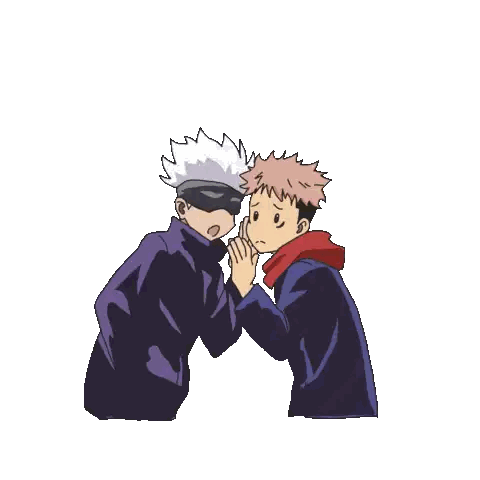 Anime Characters Whispering