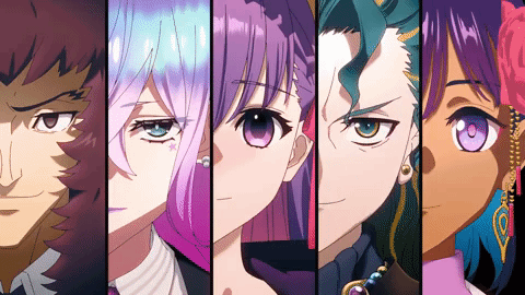 Anime Characters With Different Colored Hair and Eyes
