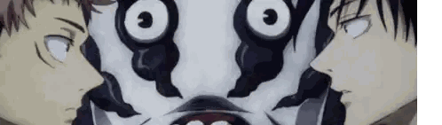 Anime Characters With Eyes Closed and Masks